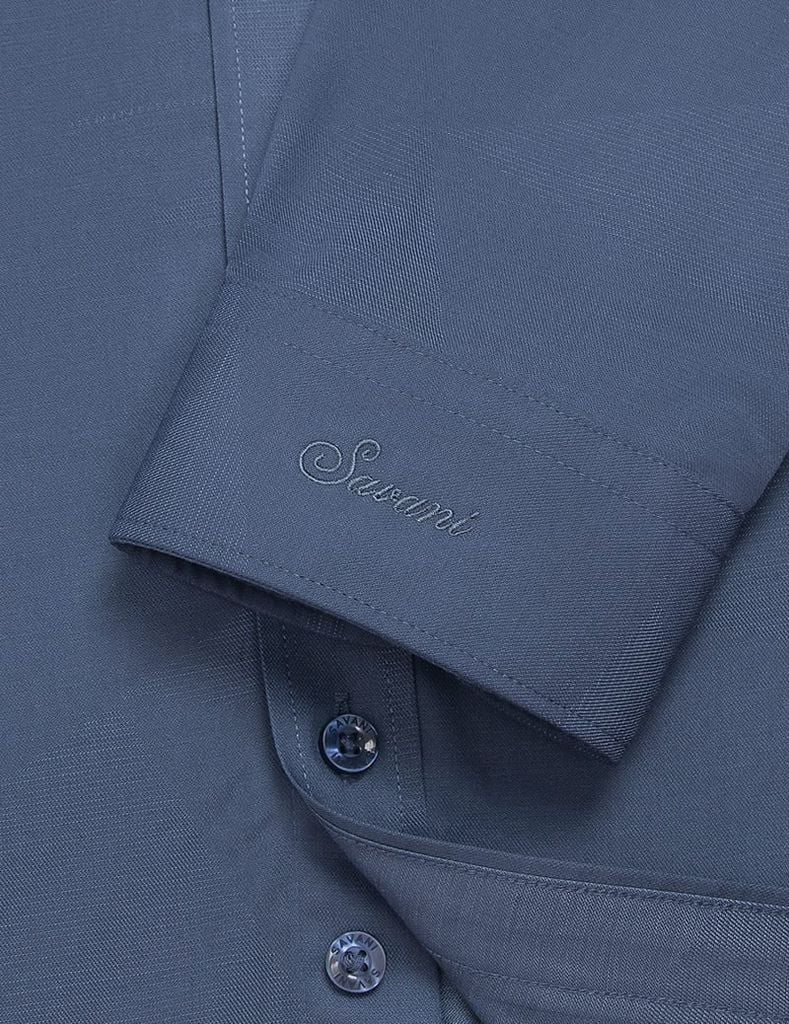 Áo sơ mi dài tay nam tà lượn không túi