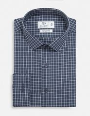 Áo sơ mi dài tay nam tà lượn không túi