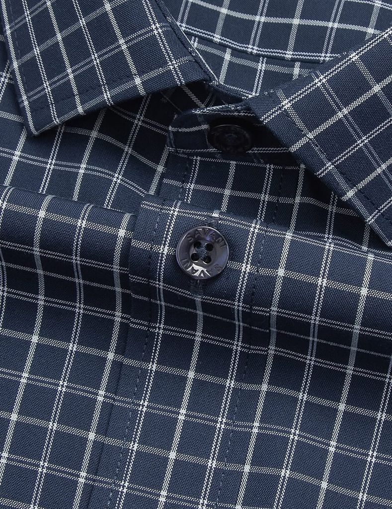 Áo sơ mi dài tay nam tà lượn không túi