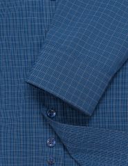 Áo sơ mi dài tay kẻ tà lượn có túi