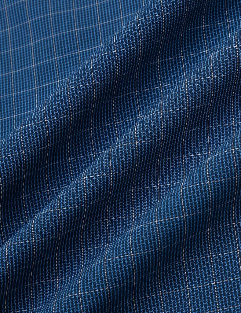 Áo sơ mi dài tay kẻ tà lượn có túi