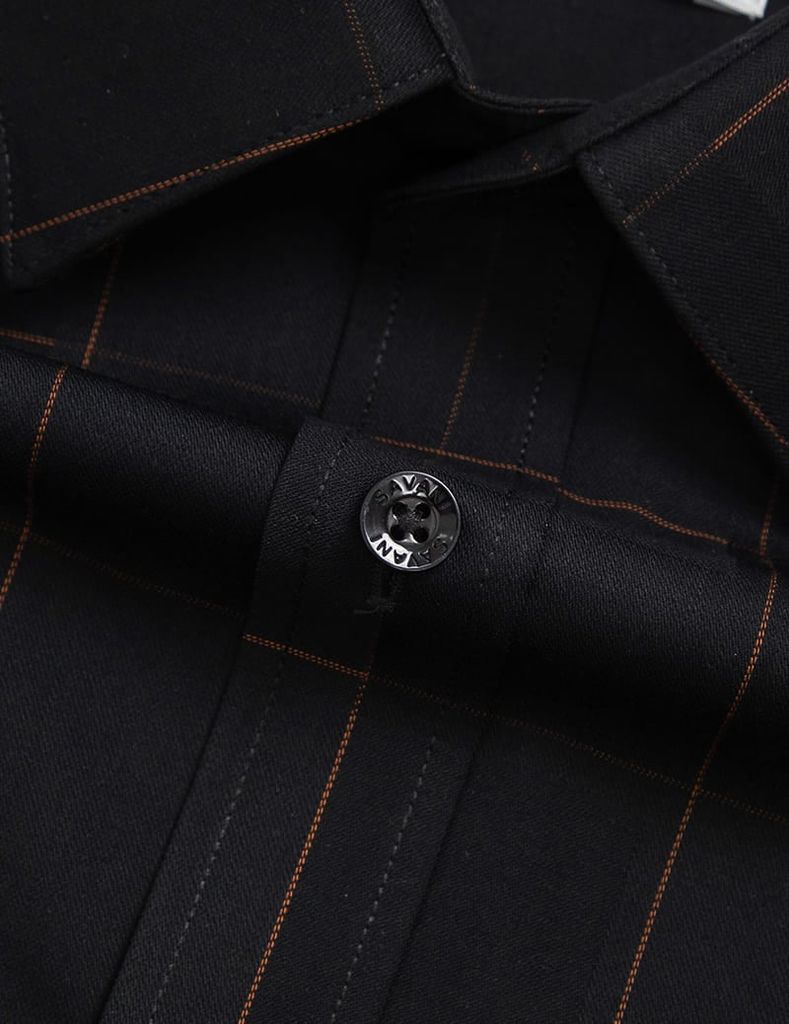 Áo sơ mi nam dài tay tà lượn không túi