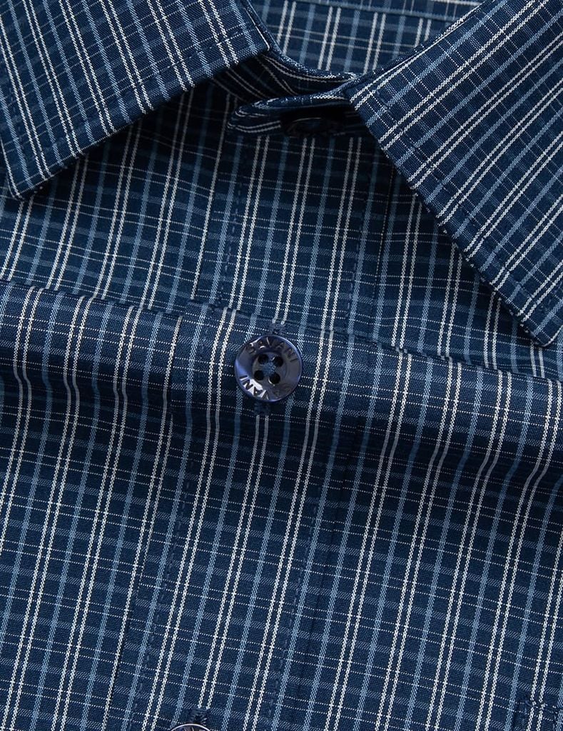 Áo sơ mi nam dài tay tà lượn có túi