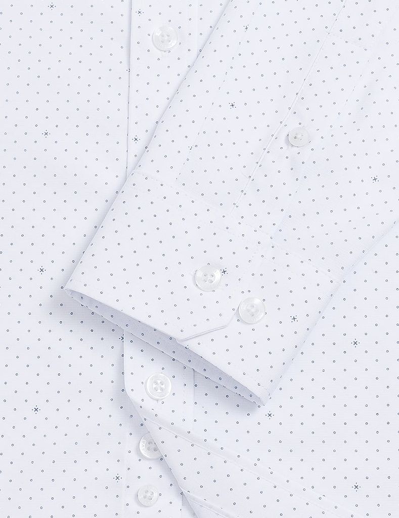 Áo sơ mi nam dài tay tà lượn có túi