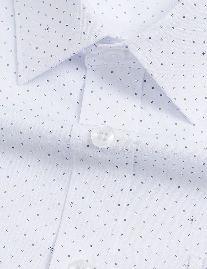 Áo sơ mi nam dài tay tà lượn có túi