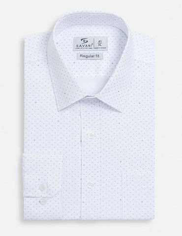 Áo sơ mi nam dài tay tà lượn có túi