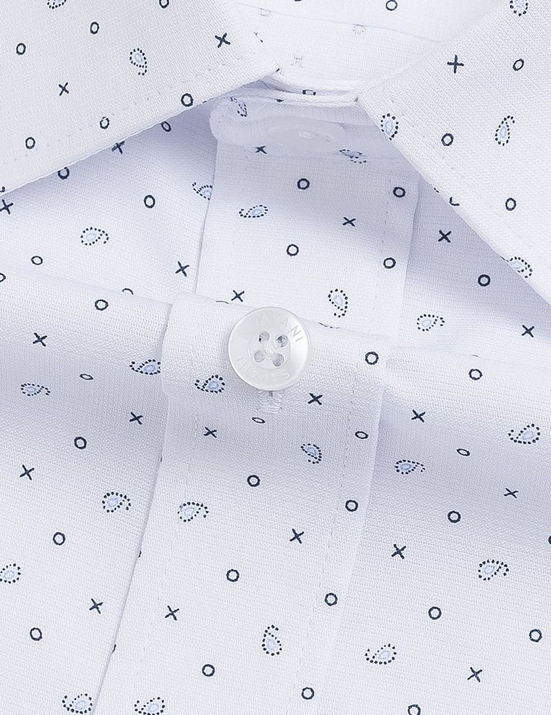 Áo sơ mi nam dài tay tà lượn có túi