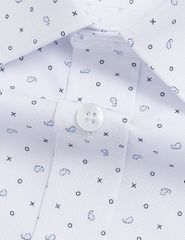 Áo sơ mi nam dài tay tà lượn có túi