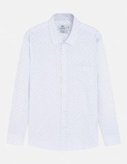 Áo sơ mi nam dài tay tà lượn có túi