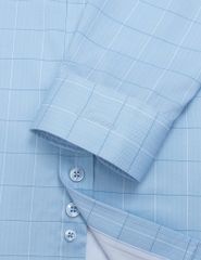 Áo sơ mi nam dài tay tà lượn không túi