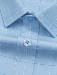 Áo sơ mi nam dài tay tà lượn không túi