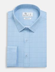 Áo sơ mi nam dài tay tà lượn không túi