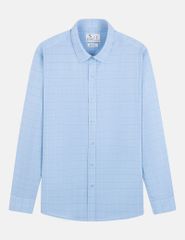 Áo sơ mi nam dài tay tà lượn không túi