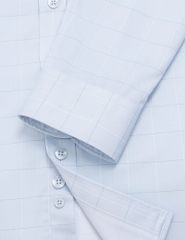 Áo sơ mi nam dài tay tà lượn không túi