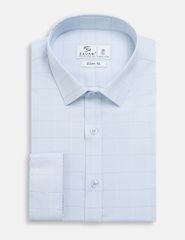 Áo sơ mi nam dài tay tà lượn không túi