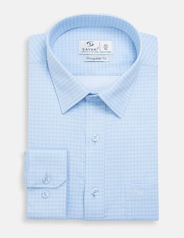 Áo sơ mi nam dài tay tà lượn có túi