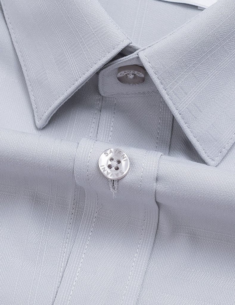 Áo sơ mi nam dài tay tà lượn không túi