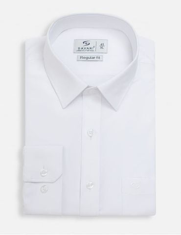 Áo sơ mi nam dài tay tà lượn không túi