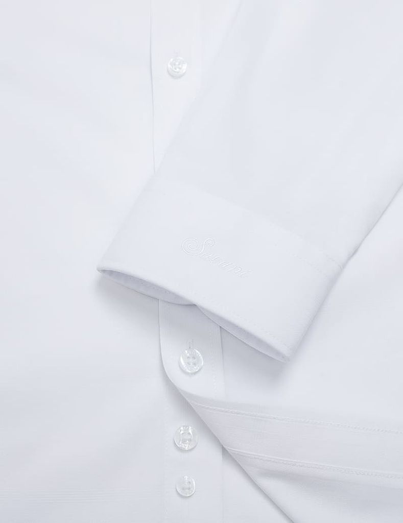 Áo sơ mi nam dài tay tà lượn không túi