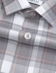 Áo sơ mi nam dài tay tà lượn không túi