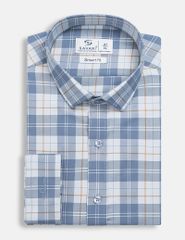 Áo sơ mi nam dài tay tà lượn không túi