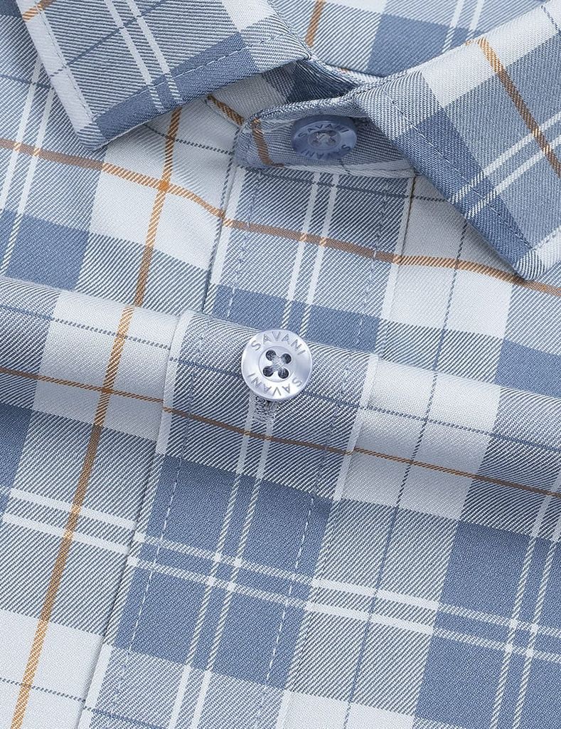 Áo sơ mi nam dài tay tà lượn không túi