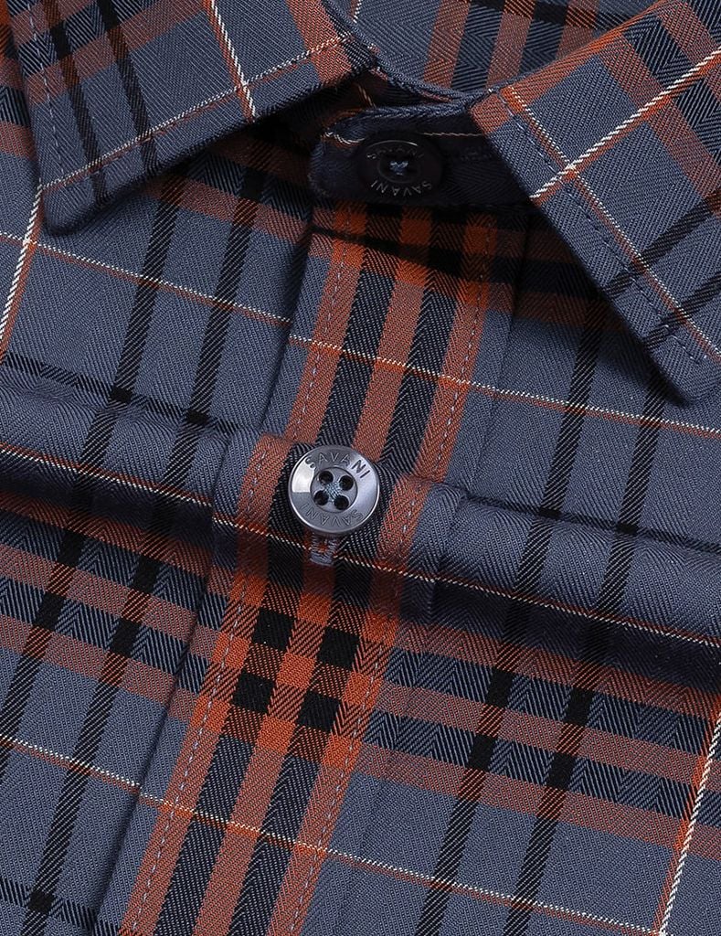 Áo sơ mi nam dài tay tà lượn không túi