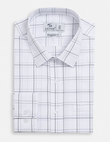 Áo sơ mi nam dài tay tà lượn có túi