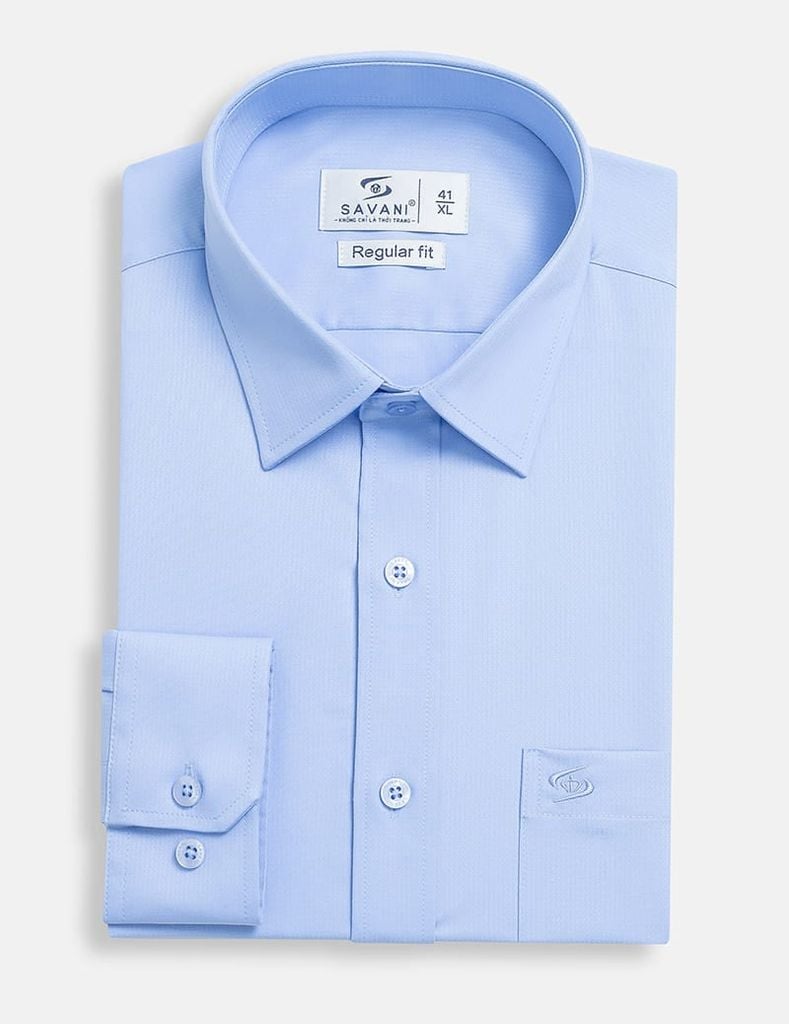 Áo sơ mi nam dài tay tà lượn có túi