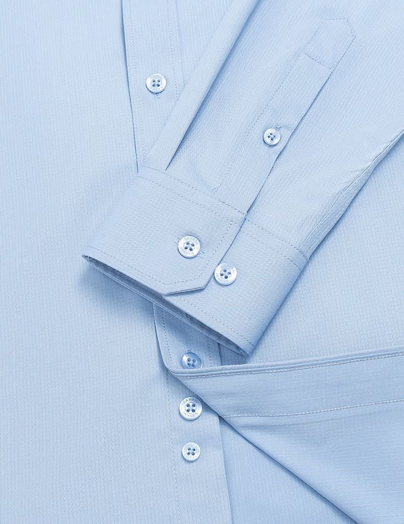 Áo sơ mi nam dài tay tà lượn có túi