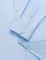 Áo sơ mi nam dài tay tà lượn có túi