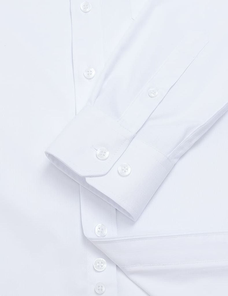 Áo sơ mi nam dài tay tà lượn có túi