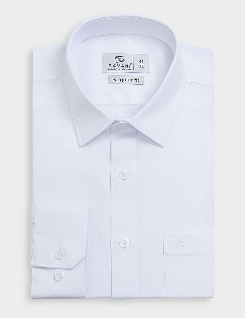 Áo sơ mi nam dài tay tà lượn có túi