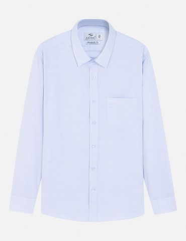 Áo sơ mi nam dài tay tà lượn có túi