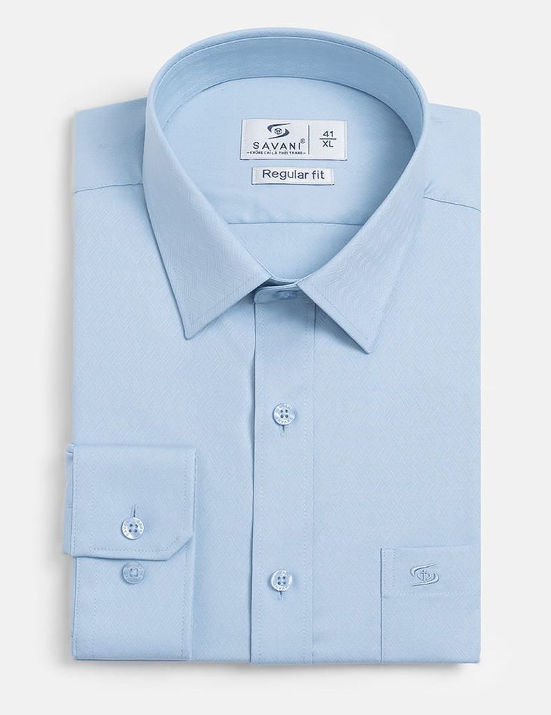 Áo sơ mi nam dài tay tà lượn có túi