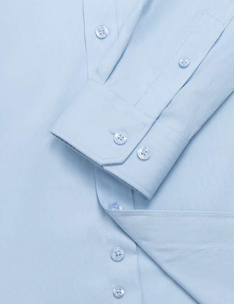 Áo sơ mi nam dài tay tà lượn có túi