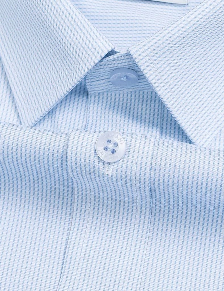 Áo sơ mi nam dài tay tà lượn có túi