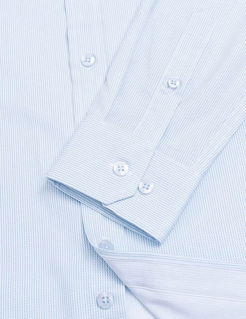 Áo sơ mi nam dài tay tà lượn có túi