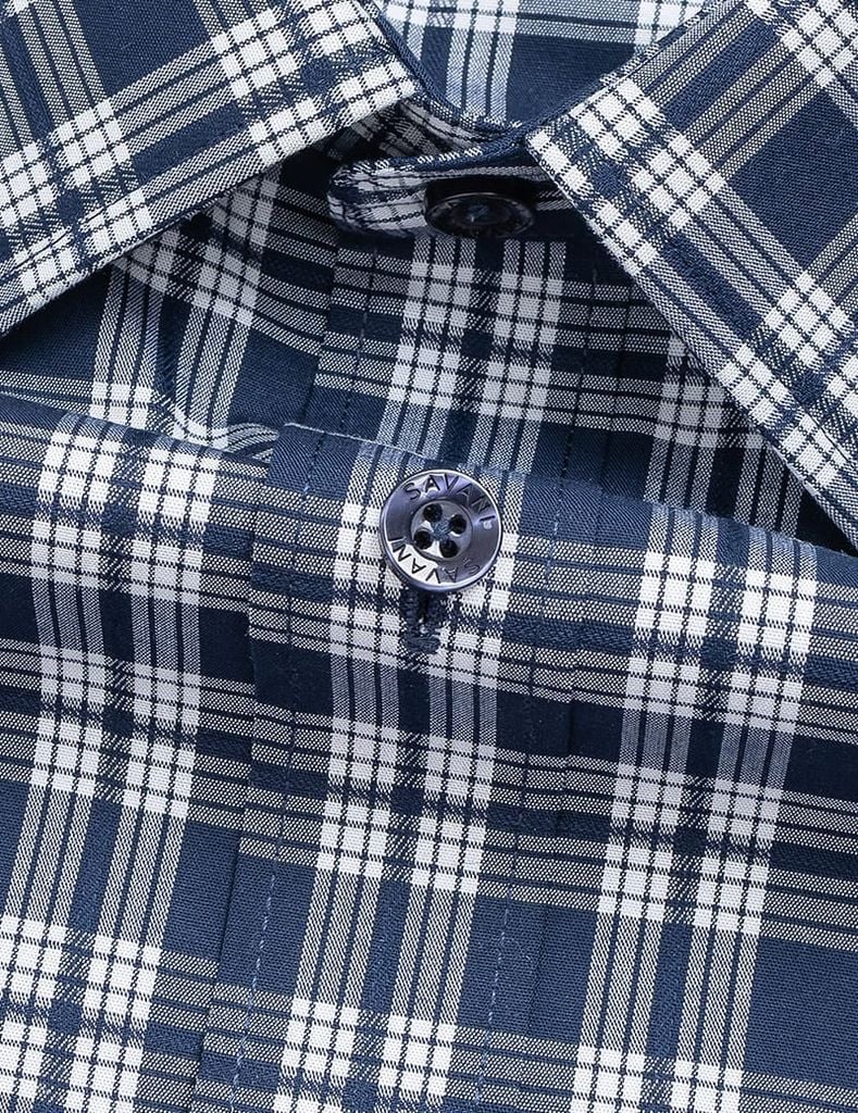 Áo sơ mi dài tay nam tà lượn có túi