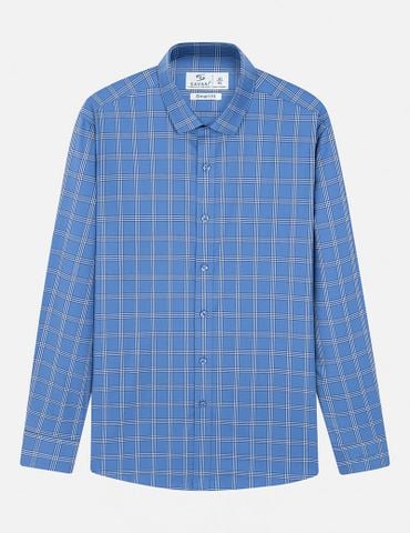 Áo sơ mi dài tay nam tà lượn không túi