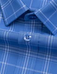 Áo sơ mi nam dài tay tà lượn không túi