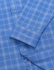 Áo sơ mi nam dài tay tà lượn không túi