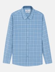 Áo sơ mi nam dài tay tà lượn không túi