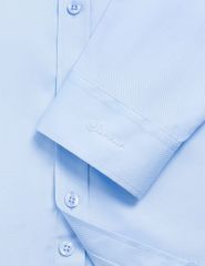 Áo sơ mi nam dài tay tà lượn không túi