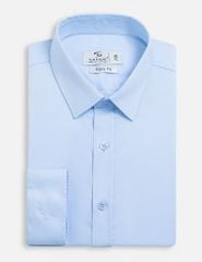 Áo sơ mi nam dài tay tà lượn không túi