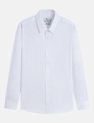 Áo sơ mi nam dài tay tà lượn không túi