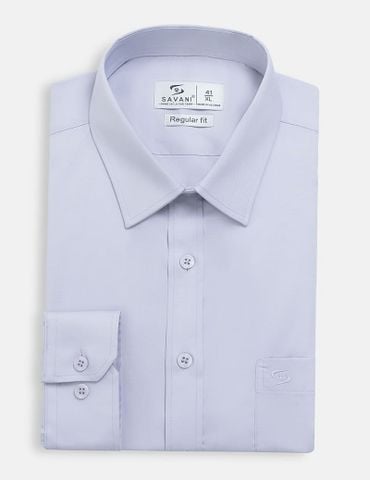 Áo sơ mi nam dài tay tà lượn có túi