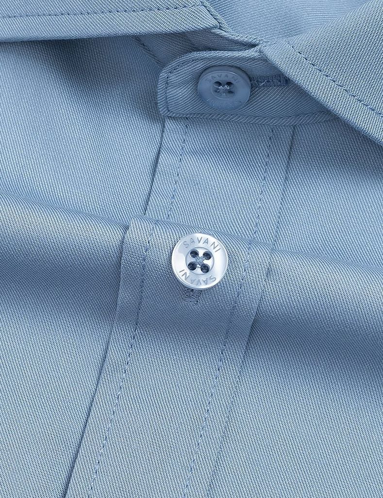 Áo sơ mi nam dài tay tà lượn không túi