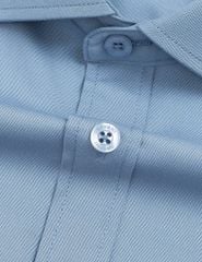 Áo sơ mi nam dài tay tà lượn không túi