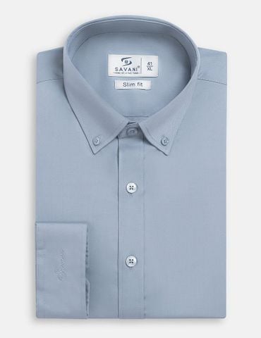 Áo sơ mi dài tay nam tà lượn không túi